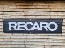 Recaro Banner - Workshop Car Garage Man Cave Display Sign Toy