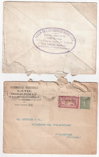 Automobile car cover - , 1924