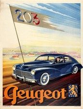 Advertising Posters Peugeot
