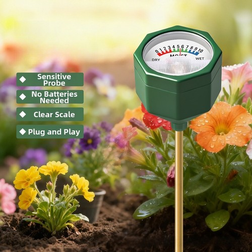 Plant soil meter abs metal - soil,