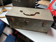 Vintage Army Green Enameled