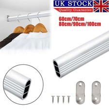 Oval Rail 30x15 Wardrobe Pole