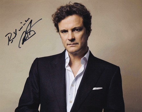 Colin firth genuine hand - firth,