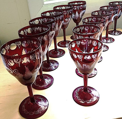Bohemian ruby cut clear - bohemian,