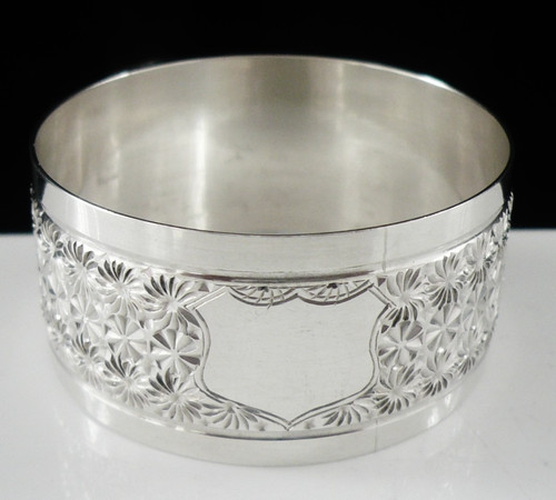 Sterling silver napkin ring - sterling,