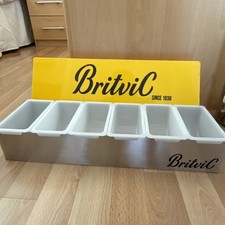 Britvic  Tray Condiment Drink Bar Top Garnish Lime Pub Lemon