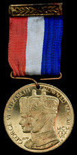GEORGE VI & ELIZABETH 1937 CORONATION MEDAL, WHITSTABLE. (GAUNT)            X4