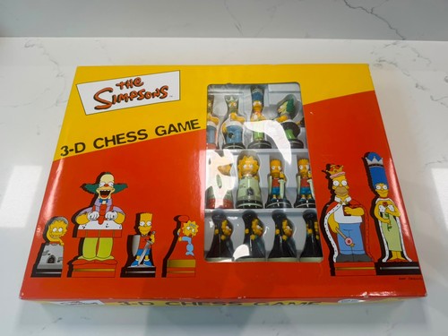 Simpsons chess game - simpsons,