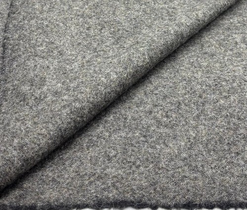 Plain grey wool - grey,