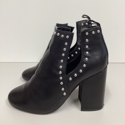 Steve madden black leather - madden,