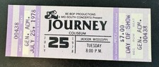 Journey July 25th 1978 Unused