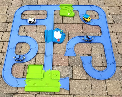 Happyland light blue track - blue,