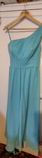 Aqua Green Coloured Bridesmaid Dress Sizes