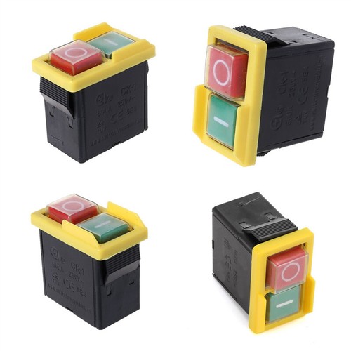 Magnetic push button safety - push,