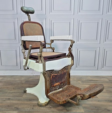 Antique triumph barbers chair - triumph,