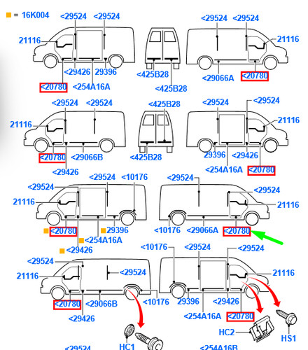 Ford transit mk3 front right - transit,
