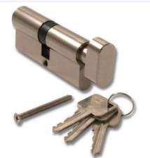 Upvc Door Lock Barrel Euro Cylinders All Sizes Key & Turn With Thumb Turn