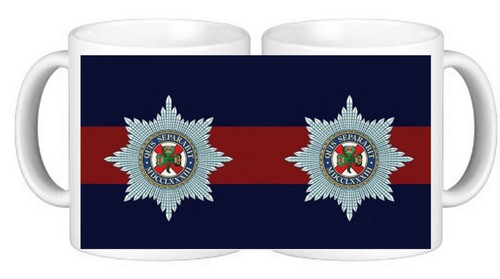 Irish guards military ceramic - military,