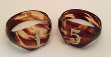 2 Vintage Art Deco Bakelite