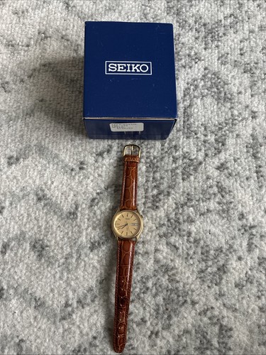 Vintage seiko gold tone alarm - tone,