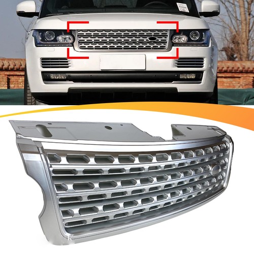 Front bumper upper mesh - front,