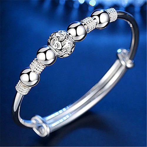 925 sterling silver bracelet - silver,