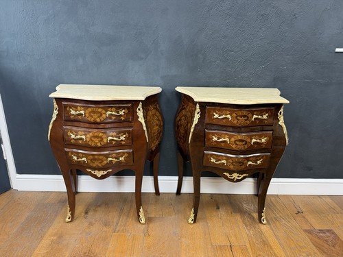 Pair french bedside - pair,