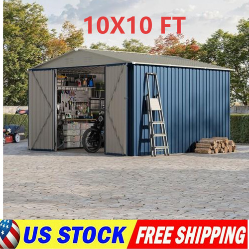 10x10 outdoor metal storage - ft,