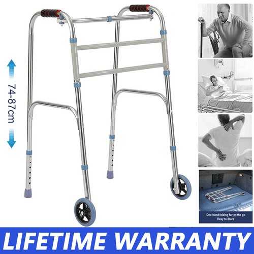 Folding walking frame - walking,