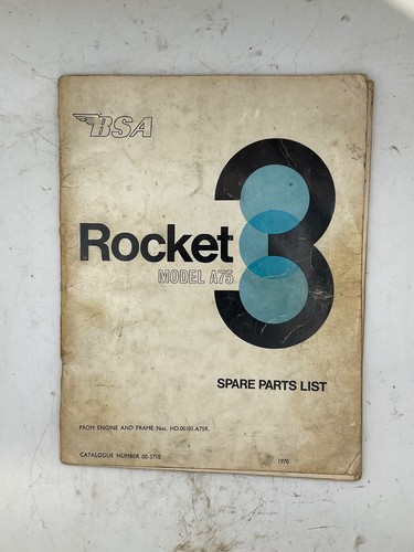 Bsa rocket a75 spare parts - spare,
