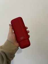 Cigar Case 2 Finger in RED