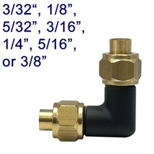 Brass Pipe Elbow - Various