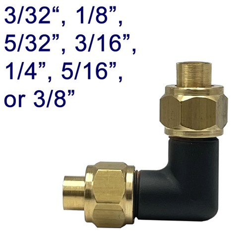 Brass pipe elbow various - brass,