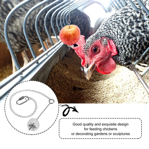 Hanging feeder chicken bucket - ,