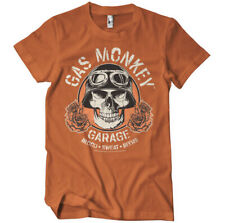 Officially Licensed Gas Monkey Garage - Skull Mens T-Shirt