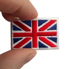 Mini UK Flag Patch Iron Sew On