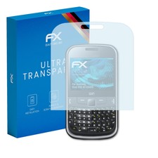 atFoliX 3x Screen Protector for Samsung Chat 335 GT-S3350 clear