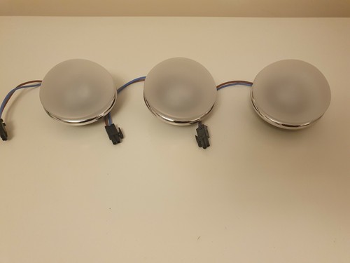 6pc 20w halogen chrome fixed - x,