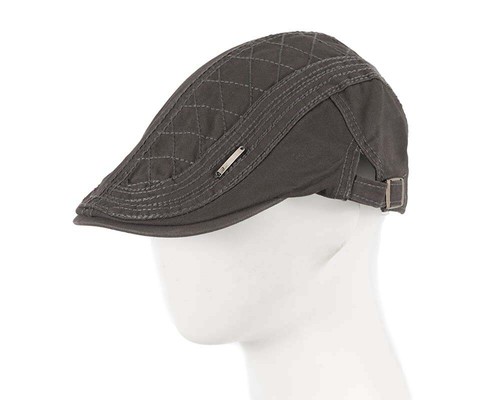 Classic grey modern flat cap