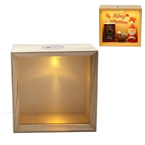 Wood shadow box - wood,