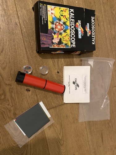 Vintage kaleidoscope with box - with,