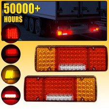 Pair 12v Led Rear Tail Lights