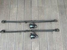 NASH DWARF 9ft Spod And Marker 4.1/2 TC Rods / With Fox FX 9 Reels and Braid