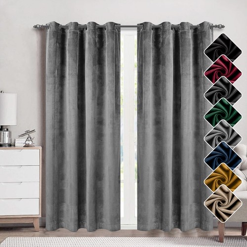 Luxury blackout velvet - blackout,