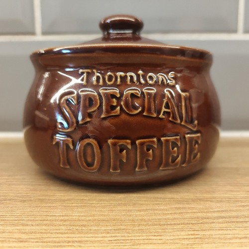 Thorntons special toffee pot - thorntons,