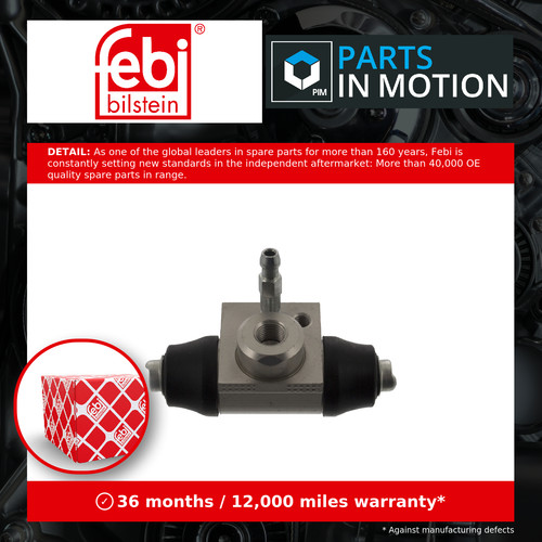 Wheel cylinder rear 06112 - wheel,
