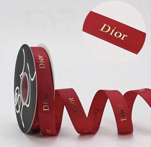 Dior red gold ribbon - 2.5cm, 1