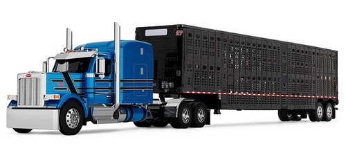 Dcp blue peterbilt 589 - blue,