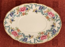 Vintage Booths Floradora Gravy Boat Saucer