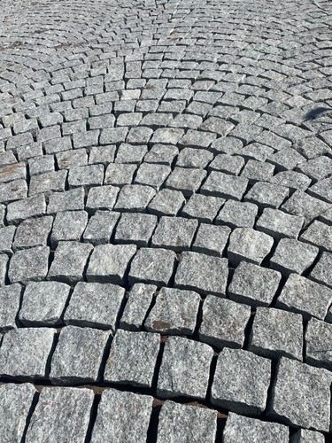Granite cobble setts - granite,